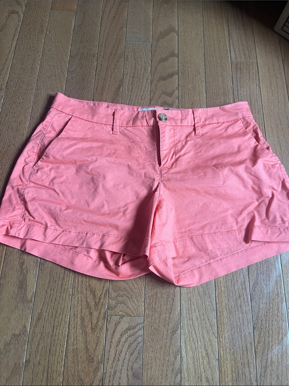 Old Navy Coral-Pink Women's Casual Cotton Shorts